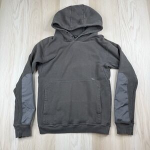 1620 Workwear Full Tech Hoodie Gray CORDURA Reinforced Sleeves USA Made Mens M